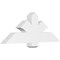 Ekena Millwork Redmond Architectural Grade PVC Gable Bracket, 48"W x 18"H x 4"D x 6"F, 9/12 Pitch GBP048X18X0406RED00 - alternate 1